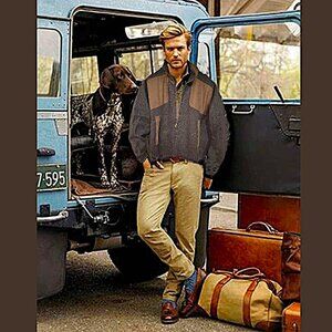 EDDIE BAUER Toppenish Merino Wool Full-Zip Field Sweater Loden Green Sz 3XL NWOT